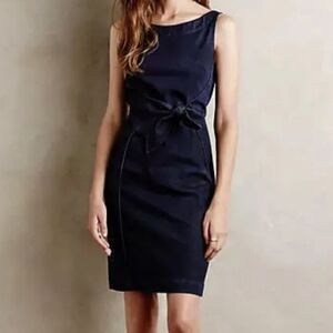 Anthropologie Holding Horses Denim Mini Dress Women's Size 2